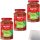 Mutti Pastasauce Basilikum 3er Pack (3x400g Glas) + usy Block