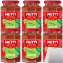 Mutti Pastasauce Basilikum 6er Pack (6x400g Glas) + usy Block