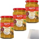 Mutti Pesto Giallo con Olive Tomatenpesto 3er Pack...