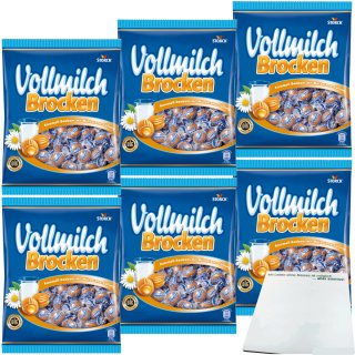 Storck Vollmilch Brocken Karamell-Bonbons mit Milchcreme-Füllung 6er Pack (6x315g Packung) + usy Block