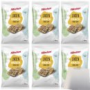 Filinchen Erbsen-Snack Honig Senf Cracker 6er Pack (6x100g Packung) + usy Block