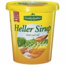 Grafschafter Heller Sirup Sonnenklar mild fein und süss 3er Pack (3x450g Packung) + usy Block