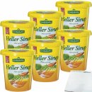 Grafschafter Heller Sirup Sonnenklar mild fein und süss 6er Pack (6x450g Packung) + usy Block