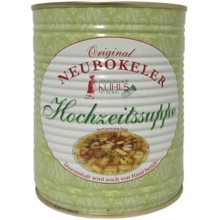 Original Neubokeler Hochzeitssuppe (800ml Dose)