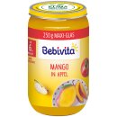 Bebivita Mango in Apfel ab 6. Monat (6x250g Glas) + usy Block