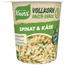 Knorr Vollkorn-Pasta Snack Spinat & Käse (60g...