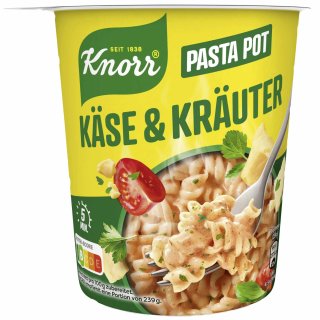 Knorr Pasta Snack Käse-Kräuter-Sauce (59g Becher)