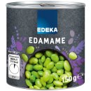 Edeka Edamame grüne Sojabohnen 6er Pack (6x150g Dose) + usy Block