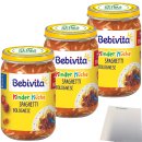 Bebivita Spaghetti Bolognese ab dem 1 Jahr 3er Pack...