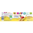Hipp Apfel-Banane mit Babykeks 6er Pack (6x190g Glas) + usy Block