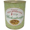 Original Neubokeler Hochzeitssuppe 6er Pack (6x800ml Dose) + usy Block