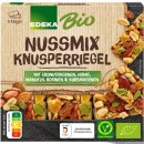 Edeka Bio Knusperriegel Nussmix 3er Pack (3x3x25g Riegel)...
