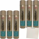 Wellaflex Haarspray Invisible Hold Extra Stark 6er Pack (6x250ml Flasche) + usy Block