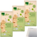 Edeka Bio Mini Dinkel Zwieback ab dem 8. Monat 3er Pack...