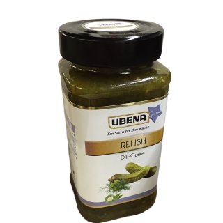 Ubena Relish Dill Gurke (345g Glas)