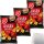 Gut&Günstig Linsenchips Paprika 3er Pack (3x100g Packung) + usy Block
