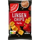 Gut&Günstig Linsenchips Paprika 6er Pack (6x100g Packung) + usy Block