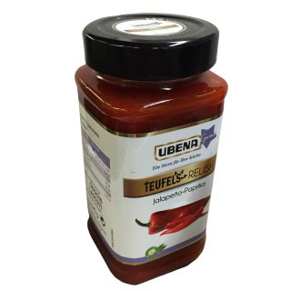 Ubena Teufels Relish Jalapeno Paprika Relish (345g Glas)