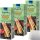 Edeka Italia Grissini mit Sesam und Olivenöl 3er Pack (3x125g Packung) + usy Block