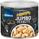 Edeka Jumbo Peanuts Erdnusskerne geröstet und gesalzen 6er Pack (6x200g Dose) + usy Block
