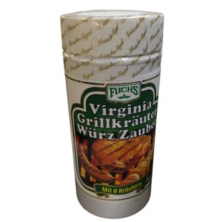 Fuchs Grillgewürz Virginia Grillkräuter Würz-Zauber (150g Streuer)