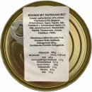 huertas Judias Con Chorizo (Bohnen mit Paprikawurst) 3er Pack (3x415g Konserve) + usy Block