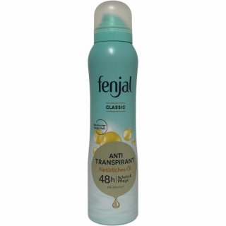 Fenjal Classic Antitranspirant Spray (150ml Flasche)