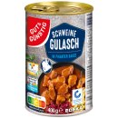 Gut&Günstig Schweine Gulasch in pikanter Sauce...