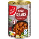 Gut&Günstig Rinder Gulasch in pikanter Sauce...