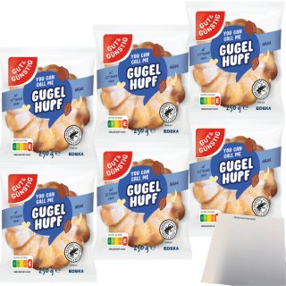 Gut&Günstig Mini-Gugelhupf Marmor feiner Rührkuchen VPE (6x250g Packung)