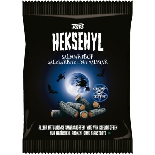 Toms Heksehyl Salzlakritze mit Salmiak 300g MHD 10.05.2024 Restposten Sonderpreis