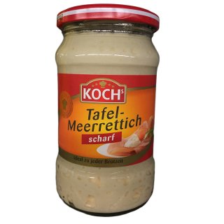 Kochs Tafel Meerrettich Scharf (200g Glas)