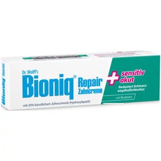 Bioniq Repair Zahncreme sensitiv akut (75ml Tube)