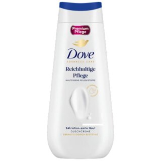 Dove Advanced Care Duschcreme Reichhaltige Pflege (225ml Flasche)