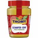 Thomy Scharfer Senf (250ml Glas)
