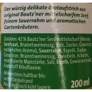 Bautzner Gartenkräuter Senf Brotaufstrich (200ml Glas)