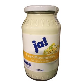 ja! Salat Mayonnaise (500ml Glas)