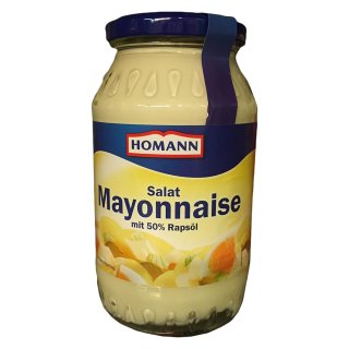 Homann Salat Mayonnaise (1X500ml Glas)