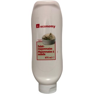 Economy Salatmayonnaise mit 50% Rapsöl 875ml Flasche