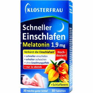 Klosterfrau schneller Einschlafen (30 Tabletten)