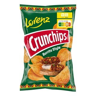 Lorenz Crunchips Burrito Style Limited Edition (130g Packung)