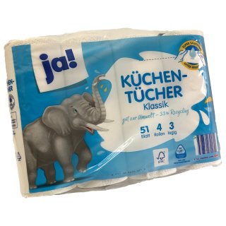 Ja Küchen Tücher (Küchenrolle)