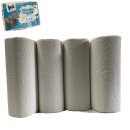JA! Küchenrolle, Küchentücher 3lagig weiß mit 33% Recycling (4x51 Blatt)