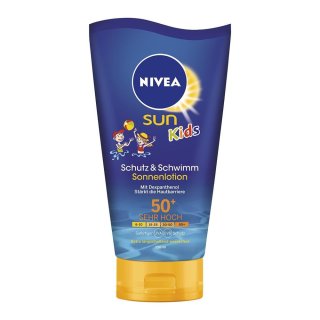 Nivea Sun Kids Sonnenlotion Kids Schutz & Schwimm LSF 50+ (150ml Tube)