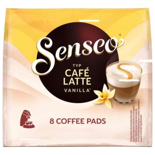 Senseo Cafe Latte Vanilla 8er (92g Pads)