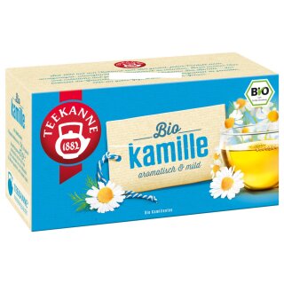 Teekanne Bio Kamille 18er (27g Packung)