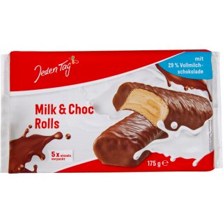 Jeden Tag Milk & Choc Rolls (175g)