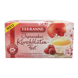 Teekanne Japanisches Kirschblütenfest 20er (30g Teebeutel)