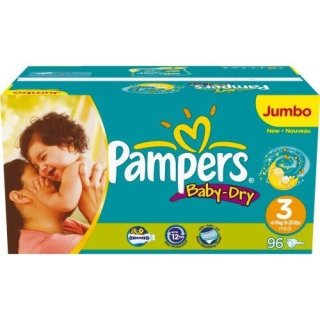 Pempers Baby Dry "midi", 96 St.