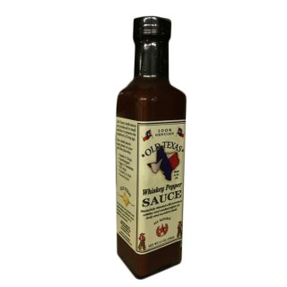 Old Texas Whiskey Pepper Sauce Pfeffersauce (250ml Flasche)